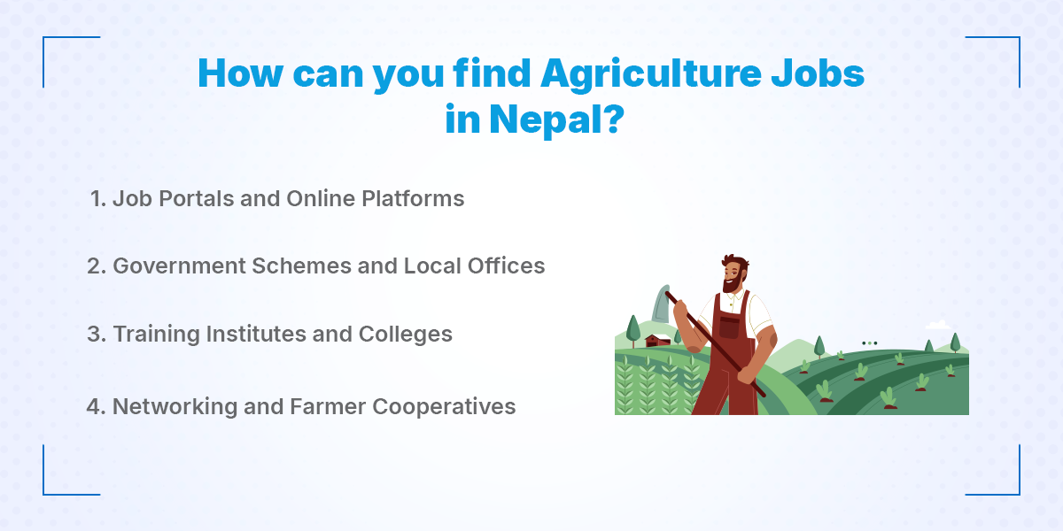 how can you find agricultural jobs in nepal