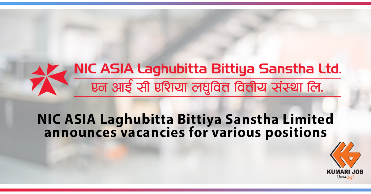 NIC ASIA Laghubitta Bittiya Sanstha Limited