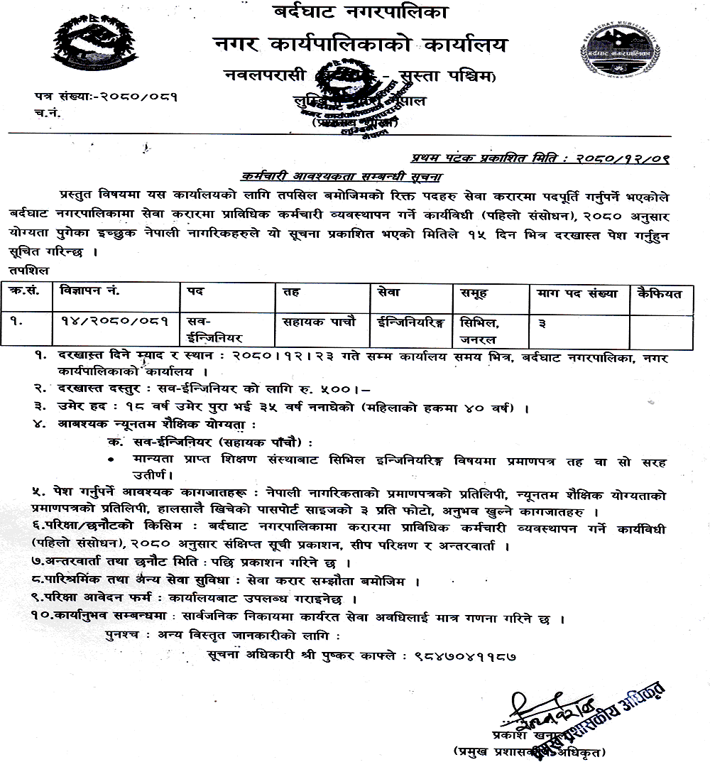 9572__Bardghat-Municipality-Vacancy-for-Civil-Sub-Engineer-Post.png